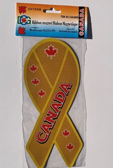 Ribbon Magnet: Canada Magnet Strip