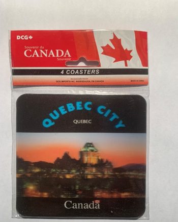 Coasters 4 Pack: Quebec City