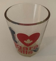 Shot Glass: Niagara Falls Souvenir
