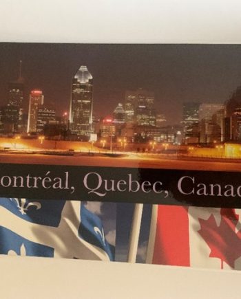 Placemat: Quebec, Montreal 2 sided Placemat Souvenir
