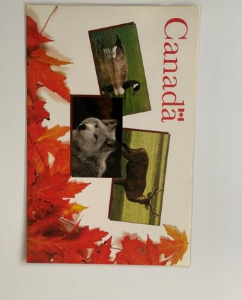 Placemat: Canada 2 sided Placemat Souvenir 11" X 17"