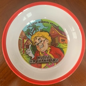 Gift: The Good Manners Brigade Dinnerware Bowl