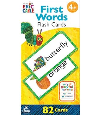 Childrens: World of Eric Carle First Words Flash Cards 4+