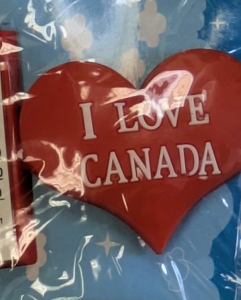 Souvenir: I Love Canada Magnet