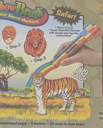 Gift: RainbowBrush Color Blend Markers Safari