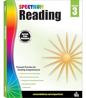 US Educational Workbook: Spectrum Reading 3