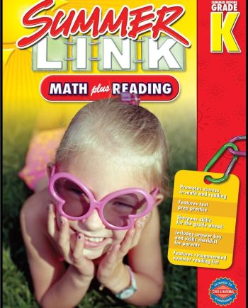 US Educational Workbook: Summer Link Math plus Reading Grade K