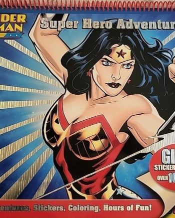 Childrens Hardcover: Super Hero Adventure Pad Wonder Woman