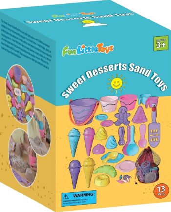 Gift: Sweet Desserts Sand Toys Ages 3+