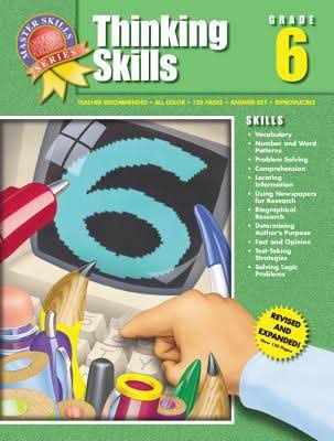 US Educational Workbook: Thinking Skills Grade 6
